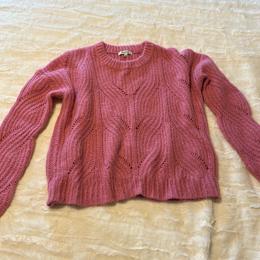 Madewell crop sweater S